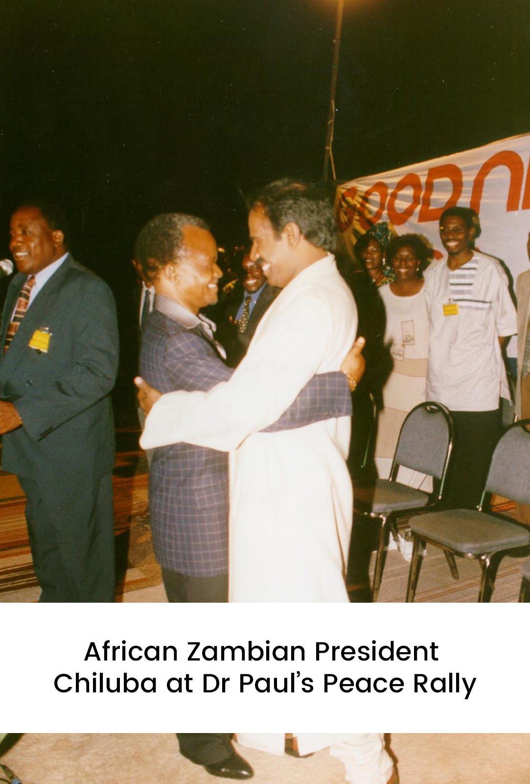 Dr. K.A. Paul in Burundi
